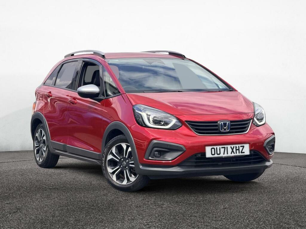 Honda Jazz 1.5 I-mmd Hybrid Crosstar Ex Ecvt Red