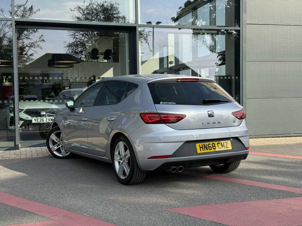 Seat Leon 2.0 Tsi 190 Fr Ez Dsg HN68CMZ Silver #3