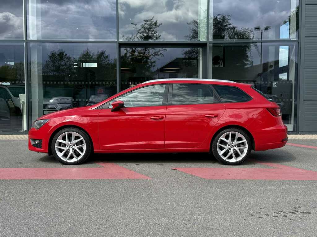 Seat Leon 2.0 Tdi 184 Fr Technology Pack Red #4