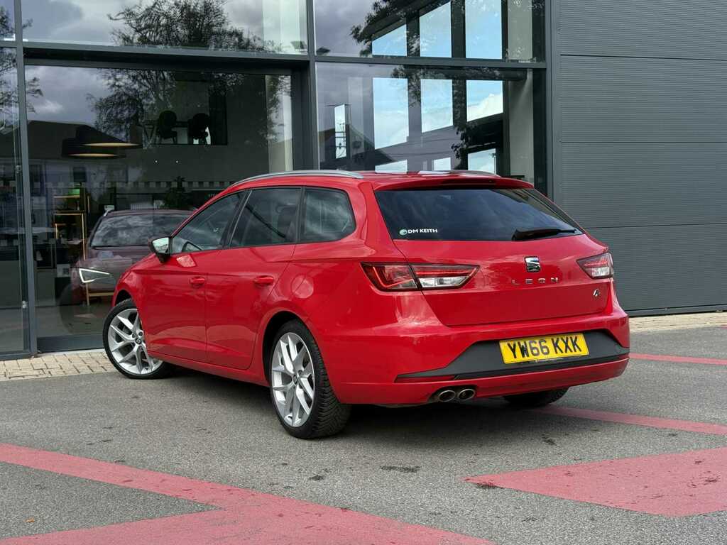 Seat Leon 2.0 Tdi 184 Fr Technology Pack Red #3