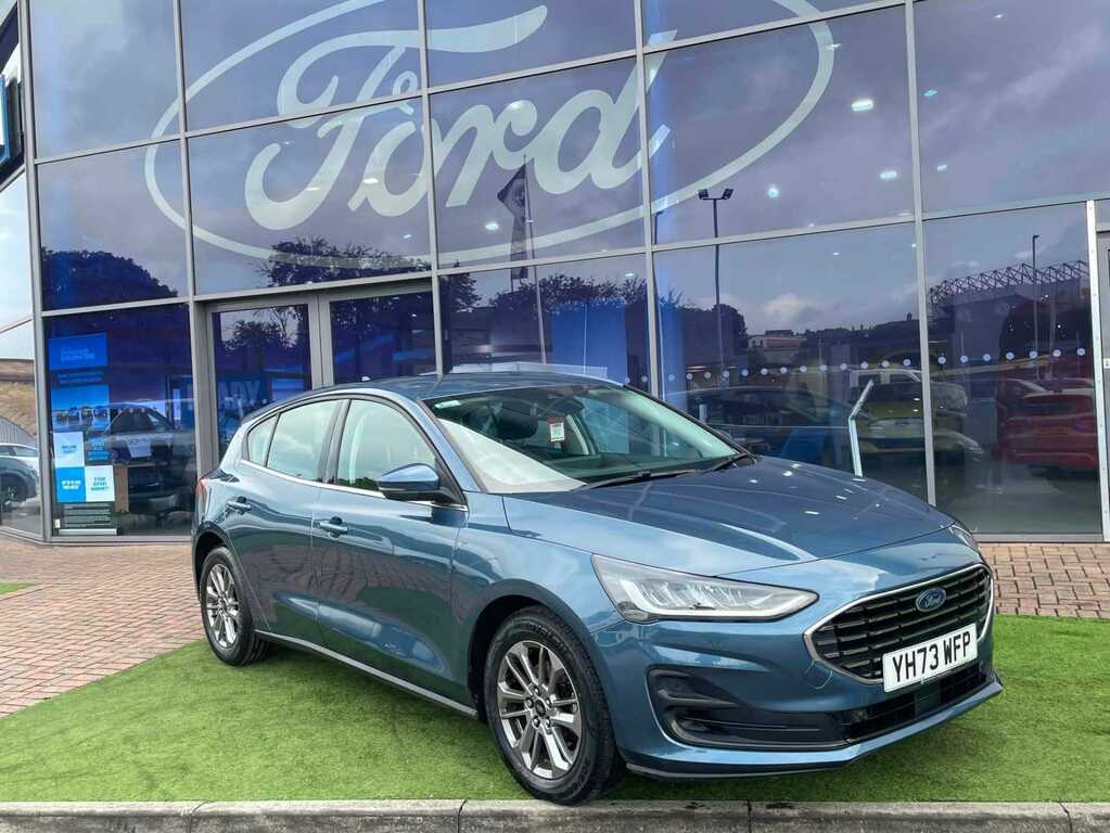 Ford Focus 1.0 Ecoboost Titanium YH73WFP Blue