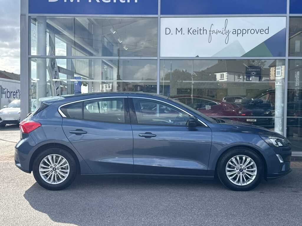 Ford Focus 1.5 Ecoboost 150 Titanium FV69AOJ Blue #4