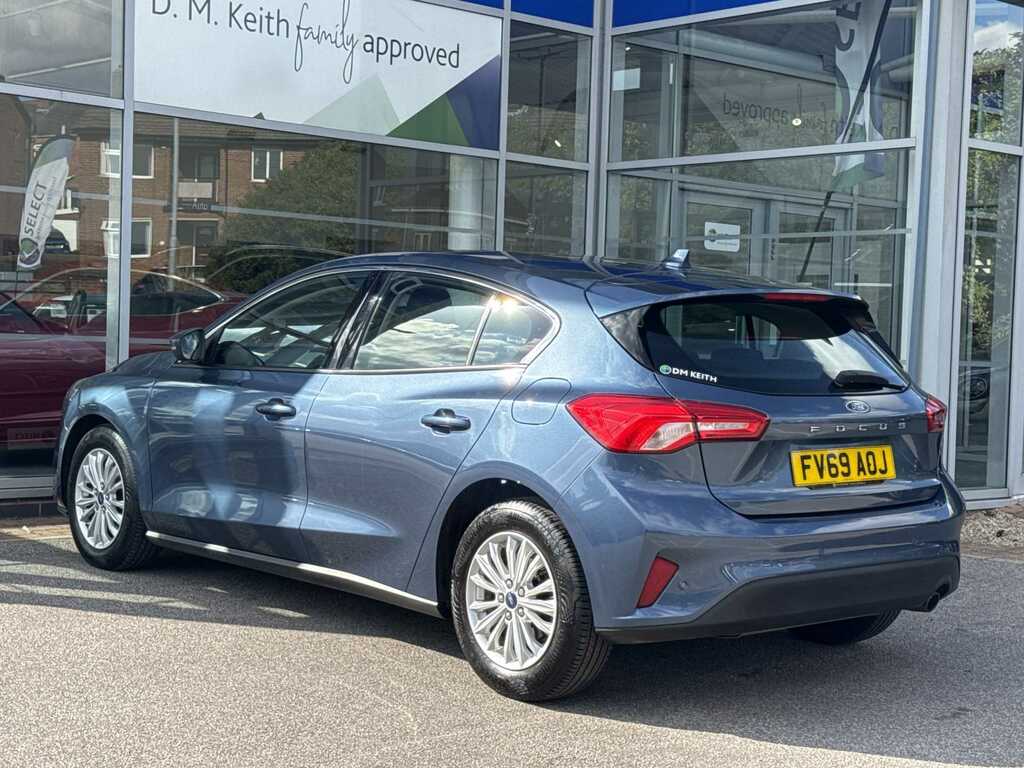 Ford Focus 1.5 Ecoboost 150 Titanium FV69AOJ Blue #5