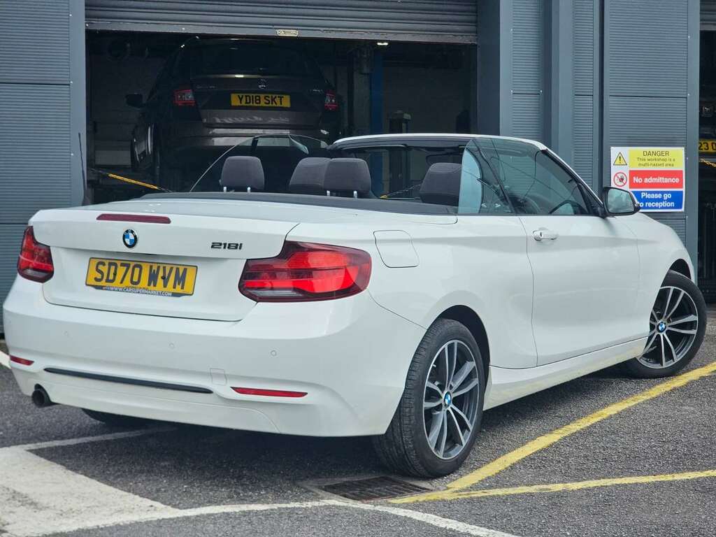 BMW 2 Series 218I Sport Nav Step SD70WVM White #2