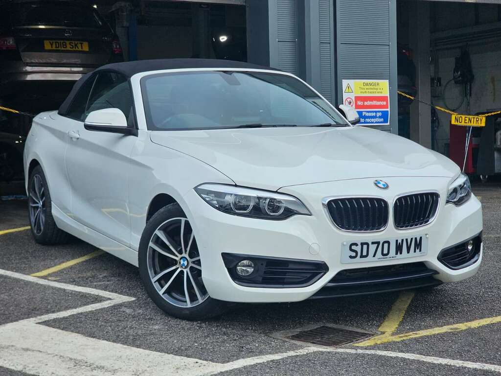 BMW 2 Series 218I Sport Nav Step SD70WVM White