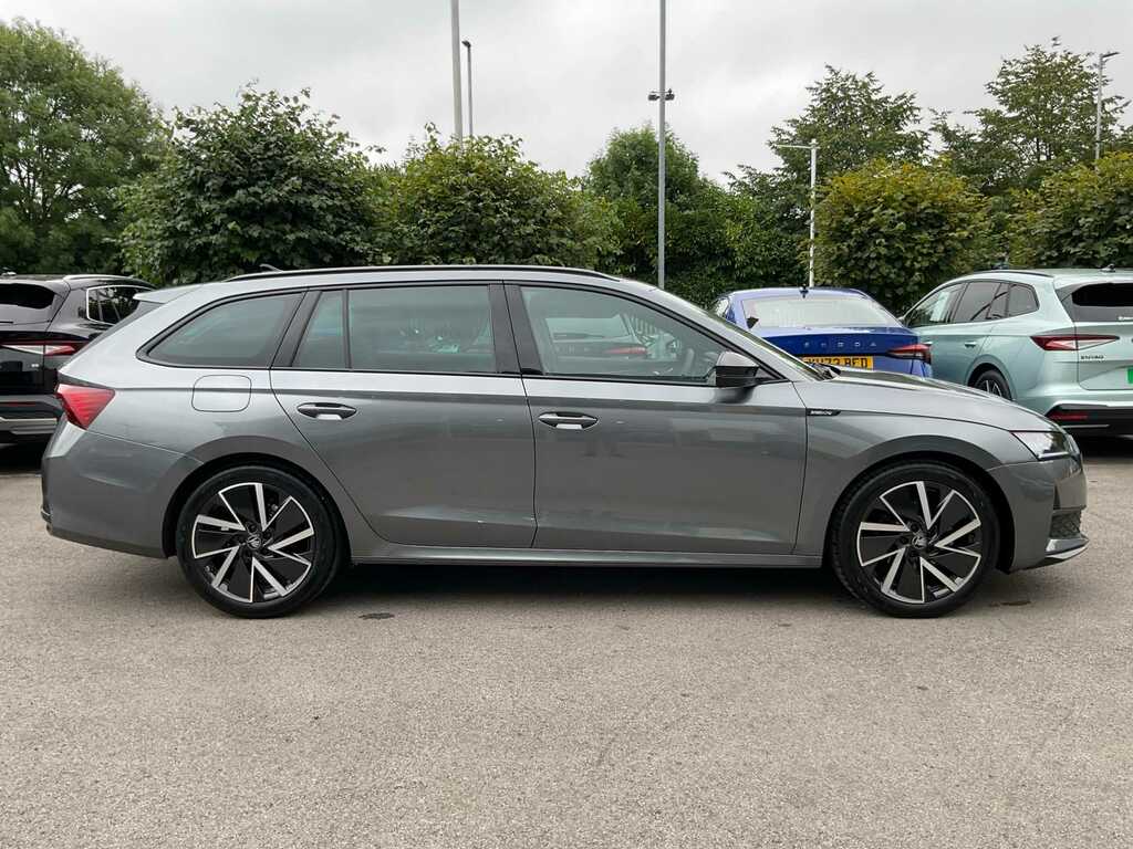 Skoda Octavia 1.5 Tsi 150 E-tec Sportline Dsg KT26BZP Grey #4