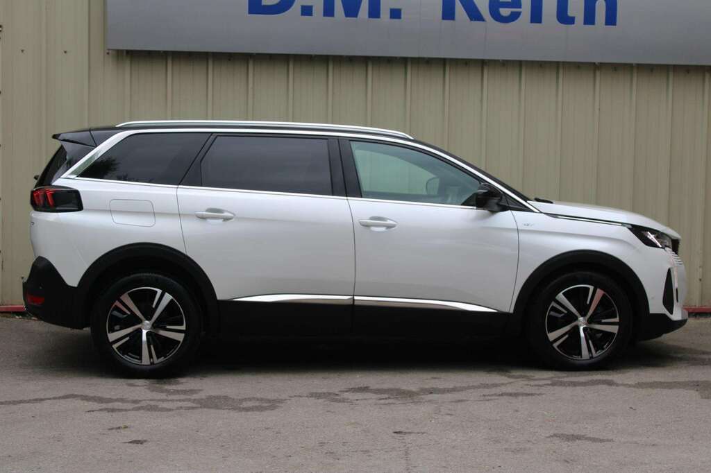 Peugeot 5008 1.5 Bluehdi Gt Eat8 White #4
