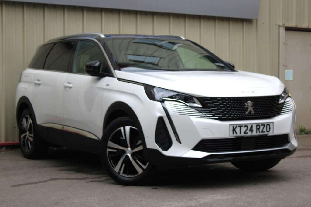 Peugeot 5008 1.5 Bluehdi Gt Eat8 White #2