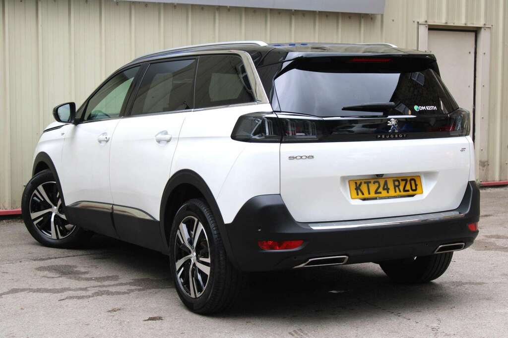 Peugeot 5008 1.5 Bluehdi Gt Eat8 White #5
