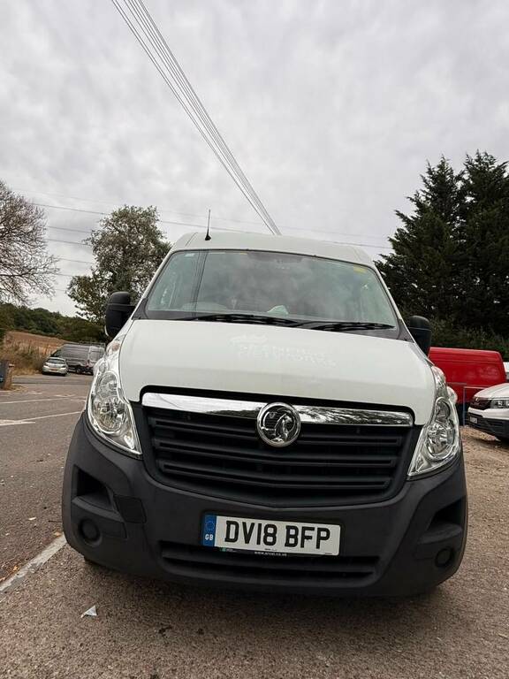 Vauxhall Movano 2.3 Cdti 3500 Fwd L2 H2 Mwb Only 54,000 Miles DV18BFP White #3