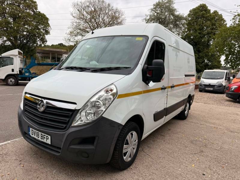 Vauxhall Movano 2.3 Cdti 3500 Fwd L2 H2 Mwb Only 54,000 Miles DV18BFP White #2