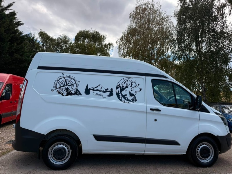 Ford Transit Custom 2.0 Tdci 290 High Roof Van Camper - 2017 17 VX17MFJ White #5