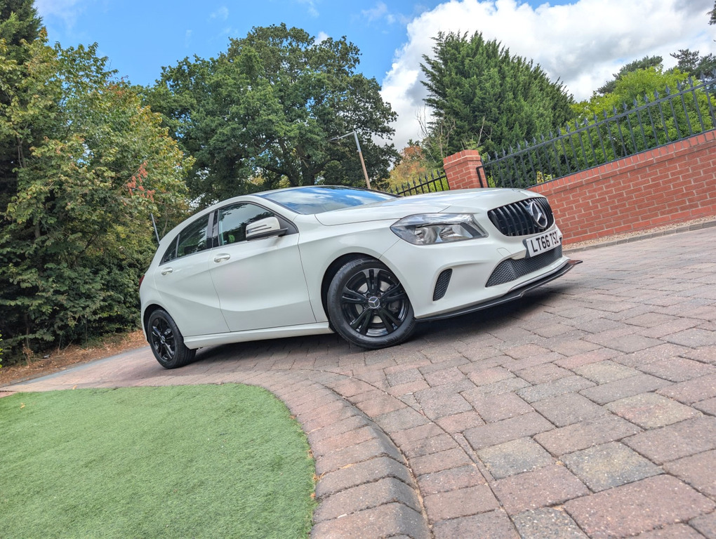 Mercedes-Benz A Class 1.5 Se Nav LT66TSZ White #5