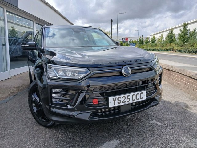 SsangYong Korando Hatchback Black #8
