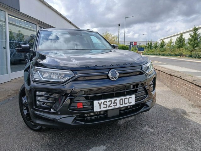 SsangYong Korando Hatchback Black #11