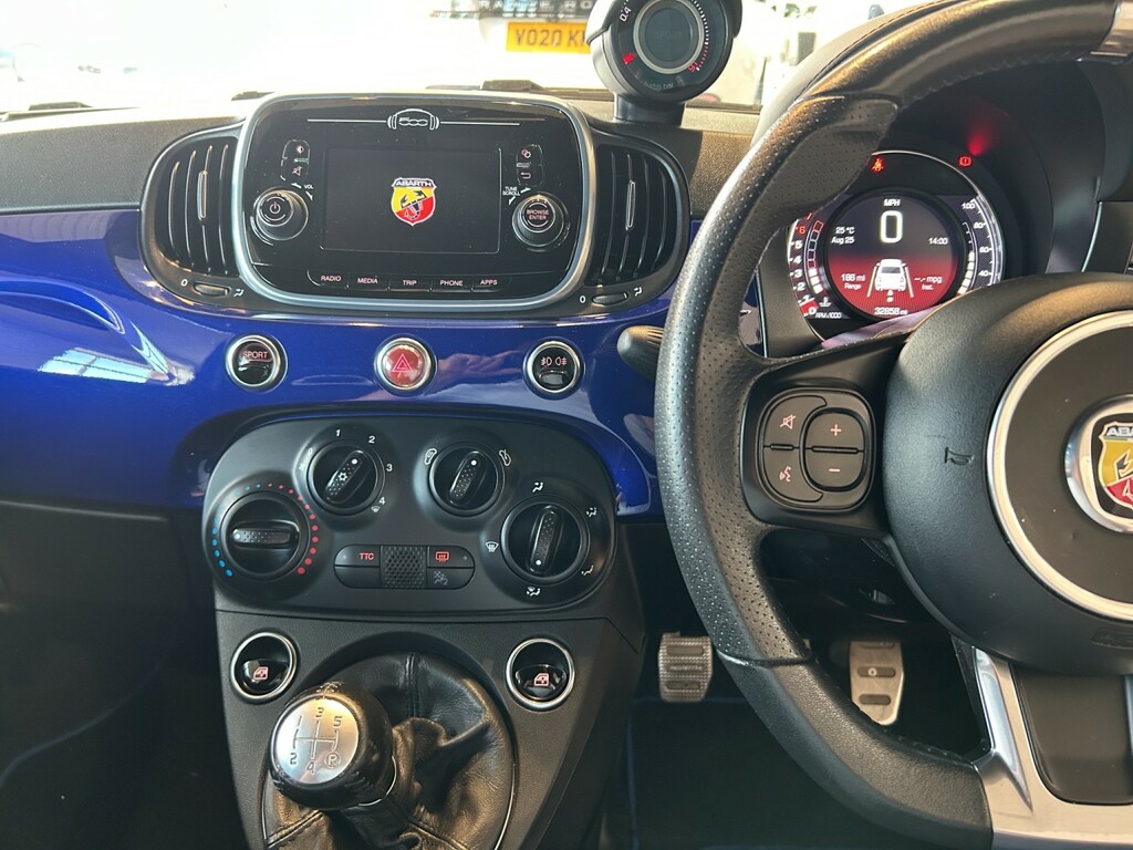 Abarth 595 Hatchback 1.4 595 1.4 Tjet 145Hp 201868 PO68NLJ Blue #5