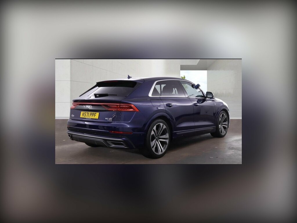 Audi Q8 3.0 Tdi V6 50 S Line Tiptronic Quattro Euro 6 Ss Blue #4
