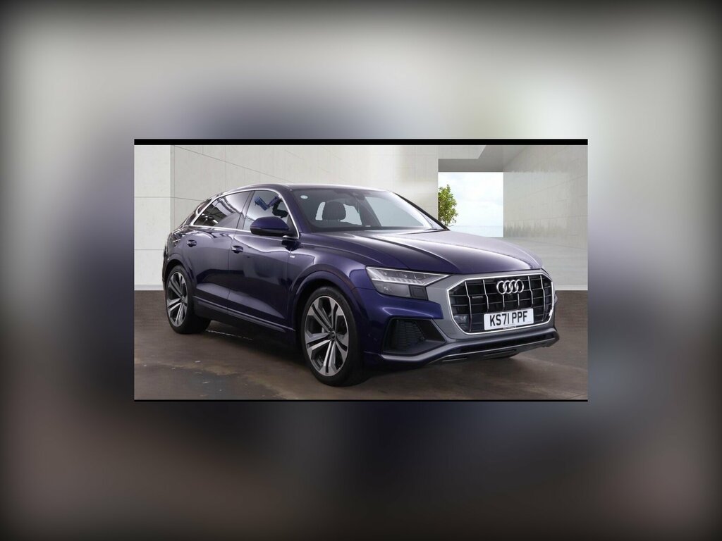Audi Q8 3.0 Tdi V6 50 S Line Tiptronic Quattro Euro 6 Ss Blue