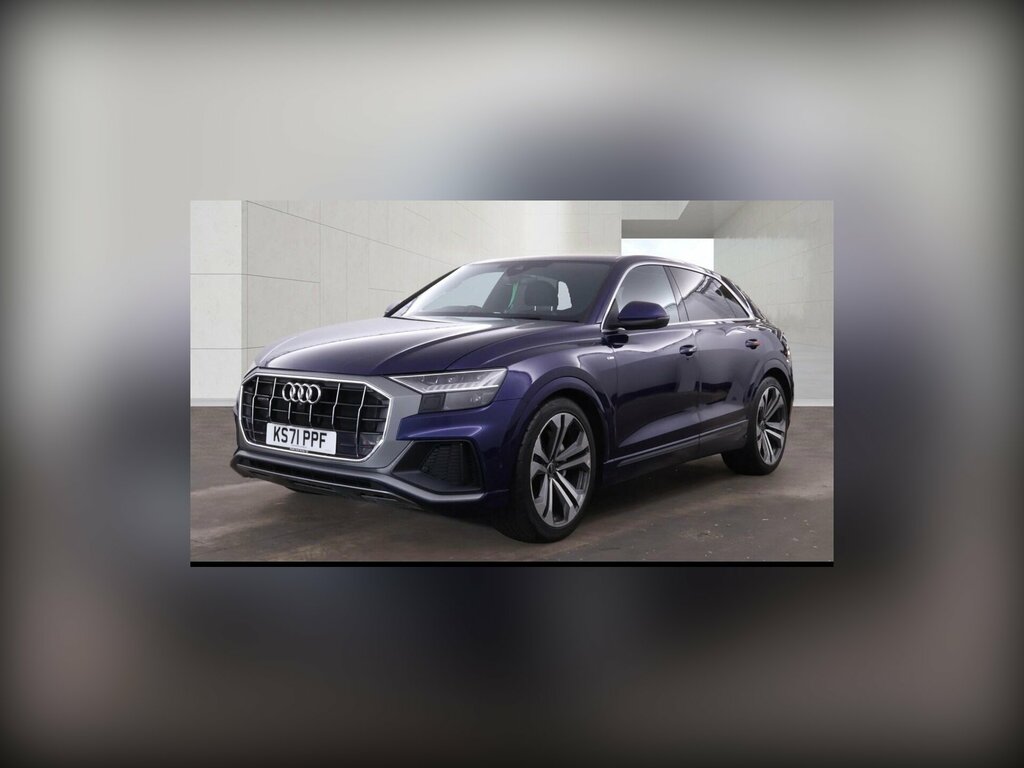 Audi Q8 3.0 Tdi V6 50 S Line Tiptronic Quattro Euro 6 Ss Blue #2