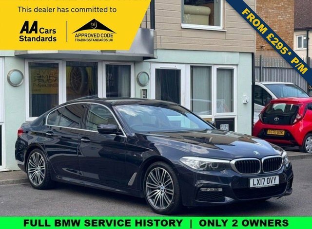BMW 5 Series 2.0 520D M Sport Saloon Xdrive Eur Black