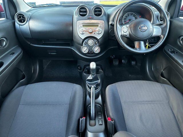 Nissan Micra 1.2 12V Acenta Hatchback Euro 5 Red #6