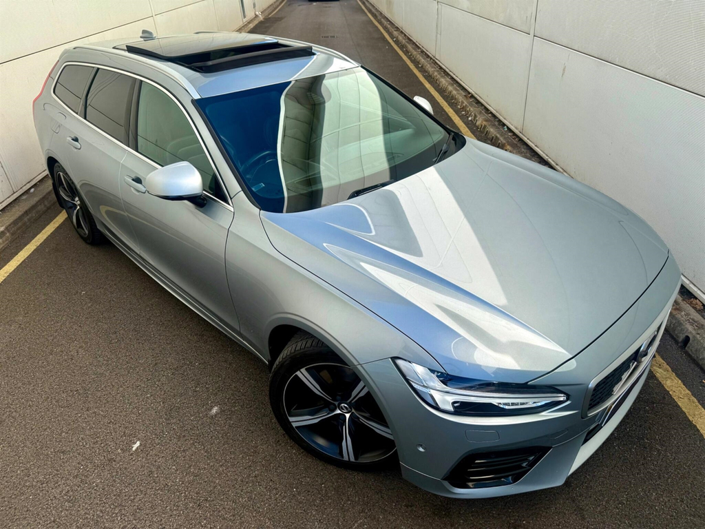 Volvo V90 2.0 D5 Powerpulse R Design Pro Awd Geartronic Black #4
