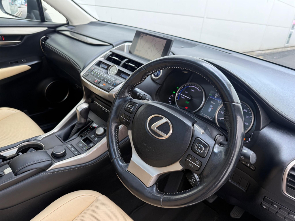 Lexus NX Luxury White #32