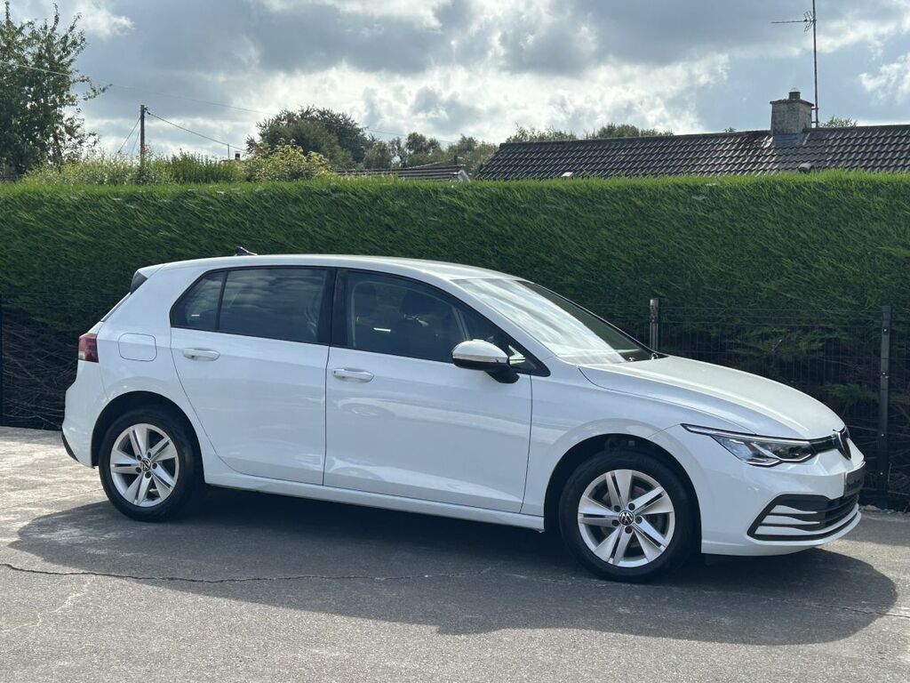 Volkswagen Golf Hatchback White #2