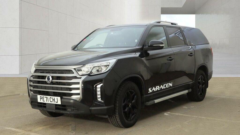 SsangYong Musso Pickup 2.2D Saracen 4Wd Euro 6 202171 PE71CHJ Black #2