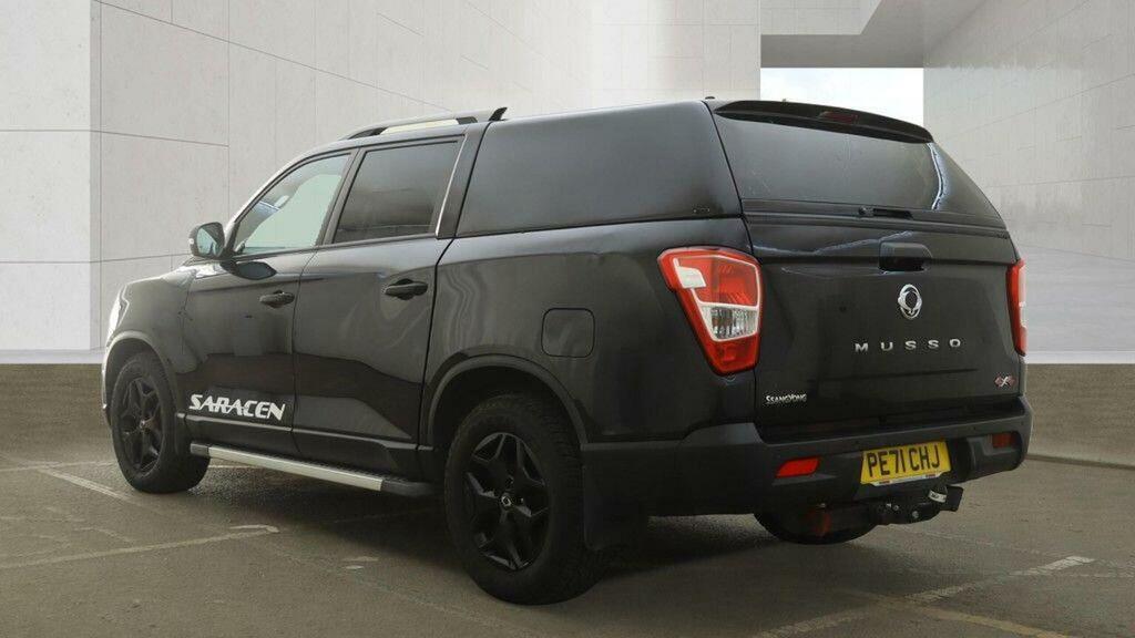 SsangYong Musso Pickup 2.2D Saracen 4Wd Euro 6 202171 PE71CHJ Black #3