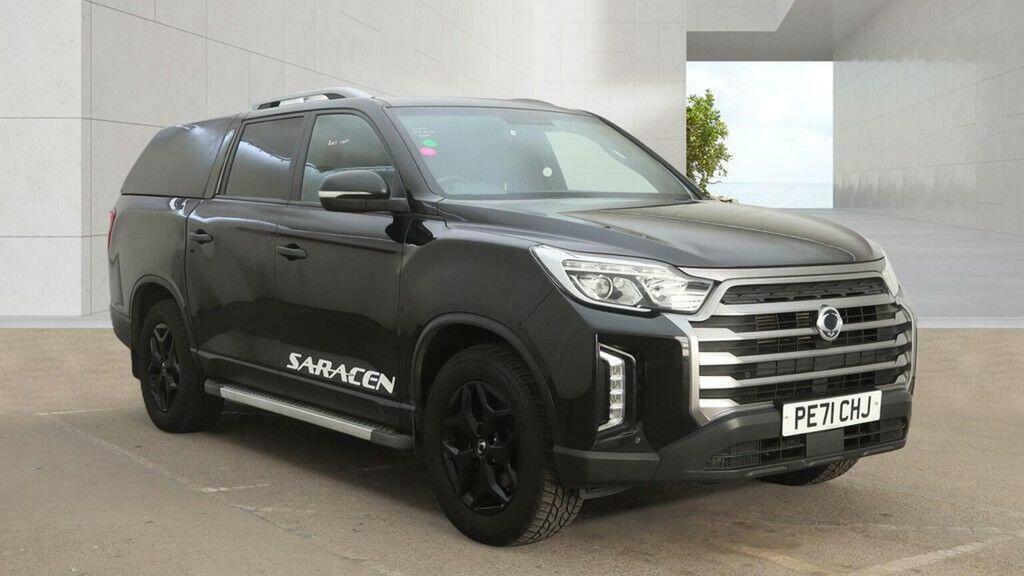 SsangYong Musso Pickup 2.2D Saracen 4Wd Euro 6 202171 Black