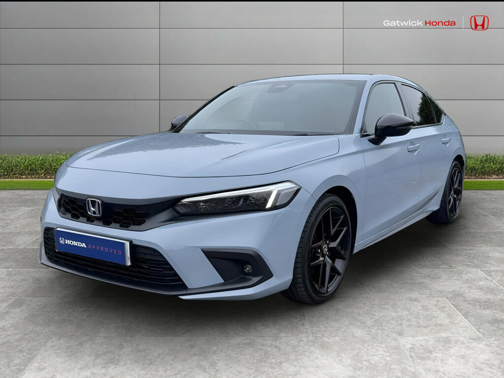 Honda Civic Hatchback Blue #10