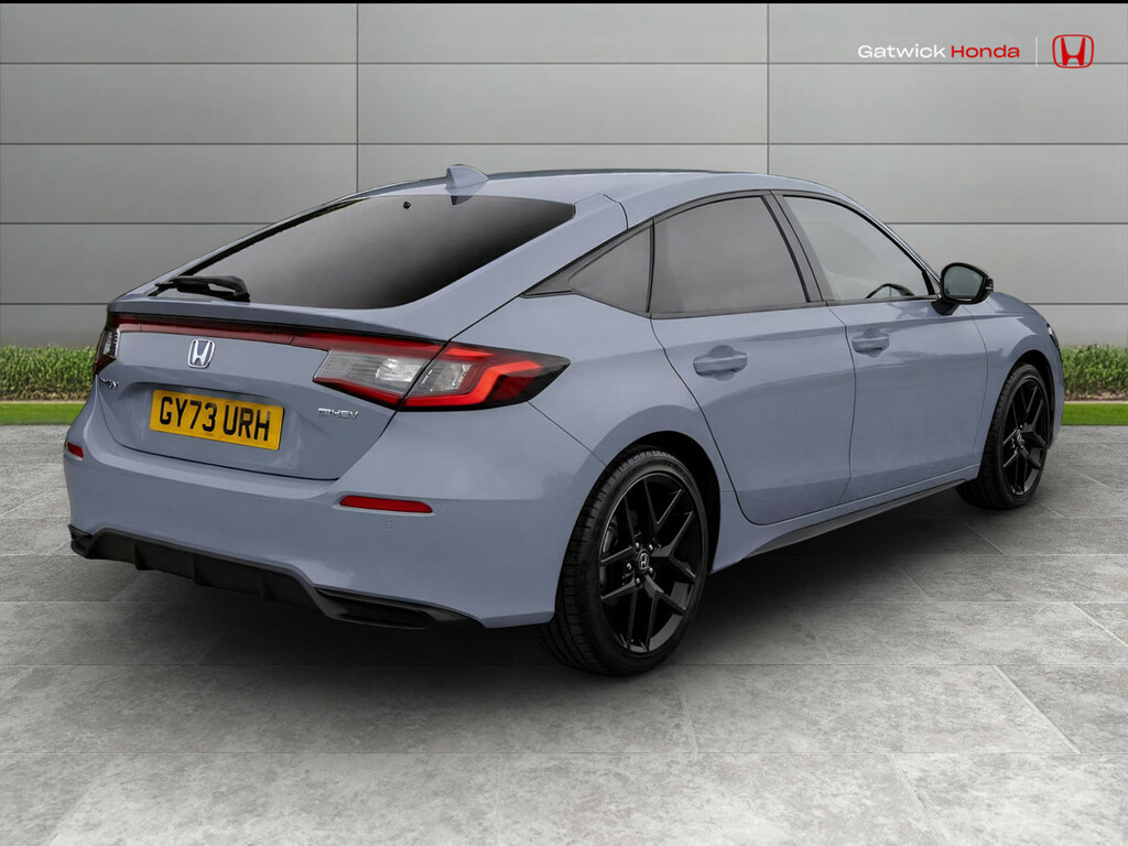 Honda Civic Hatchback Blue #12