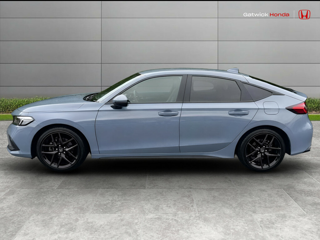 Honda Civic Hatchback Blue #5