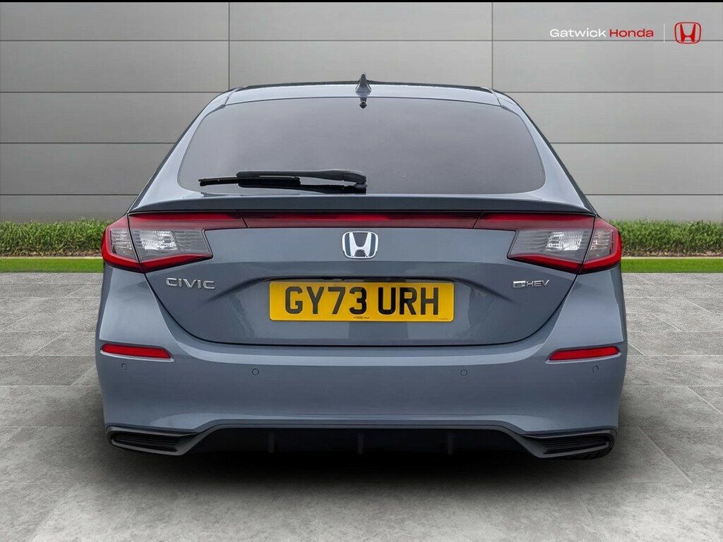 Honda Civic Hatchback Blue #7