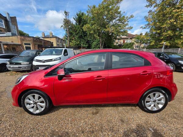 Kia RIO 2 Blue #8