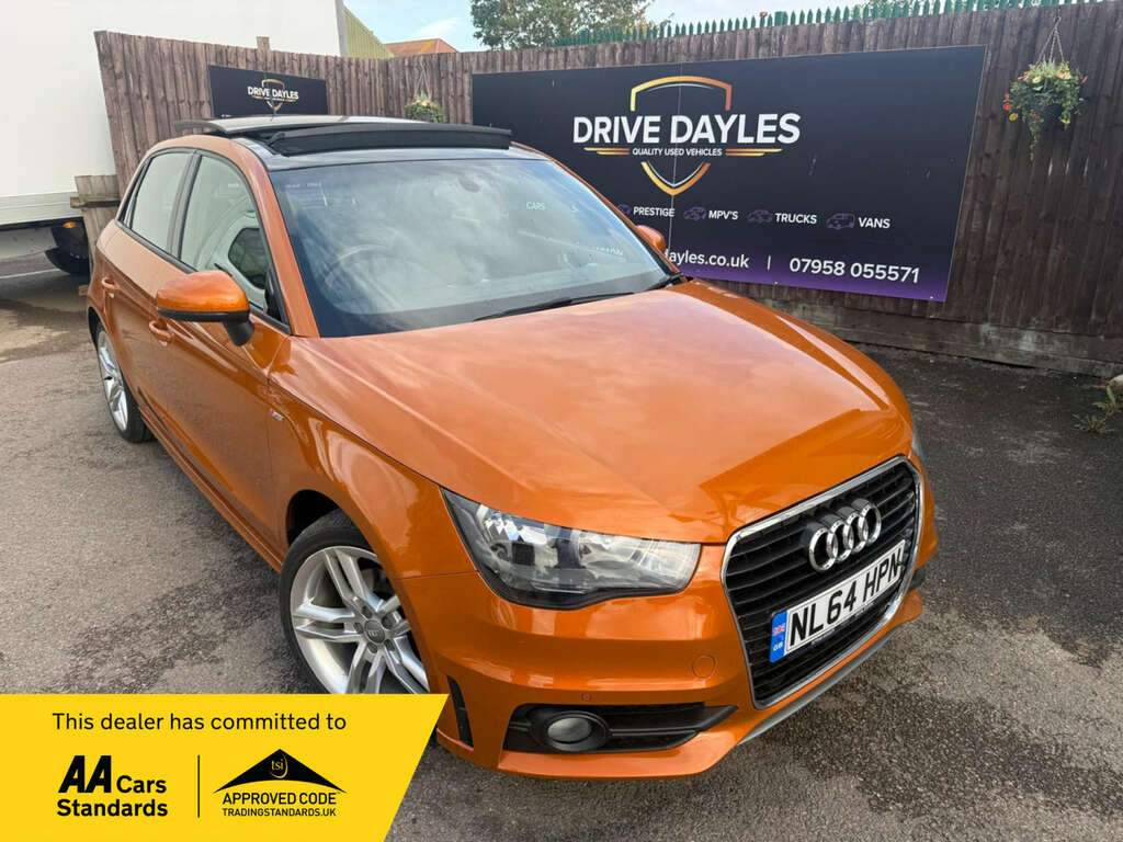 Audi A1 1.4 A1 Sportback Tfsi S Line Orange
