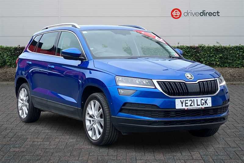 Skoda Karoq 1.5 Tsi Act Se L Suv Dsg Euro 6 Ss Blue
