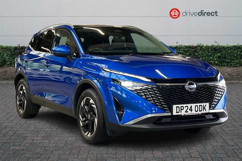Nissan Qashqai 1.3 Dig-t Mhev N-connecta Suv Hybrid Ma Blue
