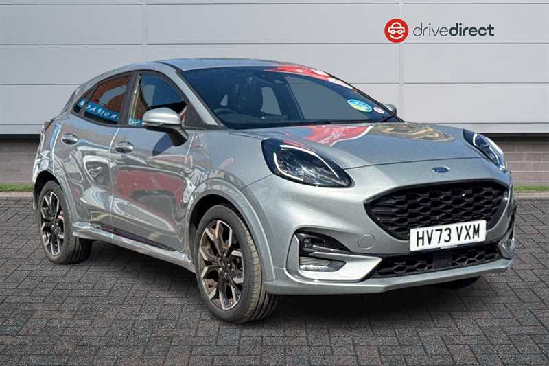 Ford Puma 1.0T Ecoboost Mhev St-line X Suv Hybrid Silver
