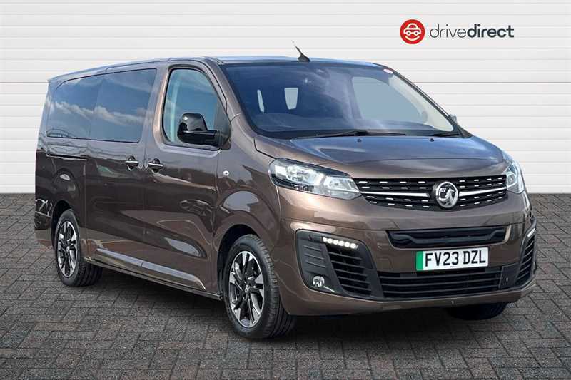 Vauxhall Vivaro 50Kwh Ultimate Mpv Lwb 8 Seat, Brown
