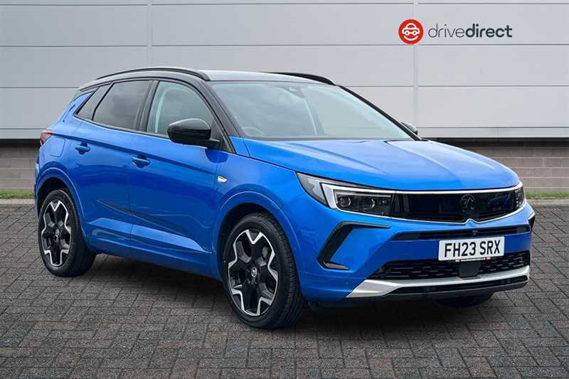 Vauxhall Grandland 1.2 Turbo Ultimate Suv Euro 6 S Blue