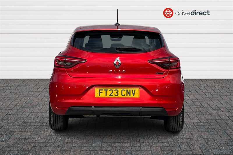 Renault Clio 1.6 E-tech Evolution Hatchback Hybrid A FT23CNV Red #4