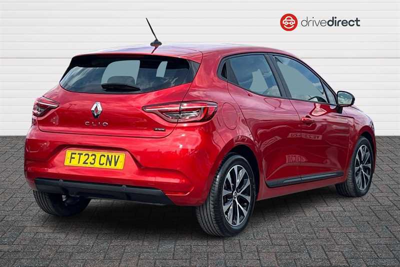 Renault Clio 1.6 E-tech Evolution Hatchback Hybrid A FT23CNV Red #3