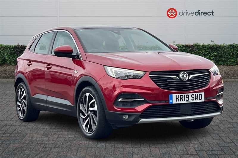Vauxhall Grandland X 1.2 Turbo Elite Nav Suv 8Spd Euro Red