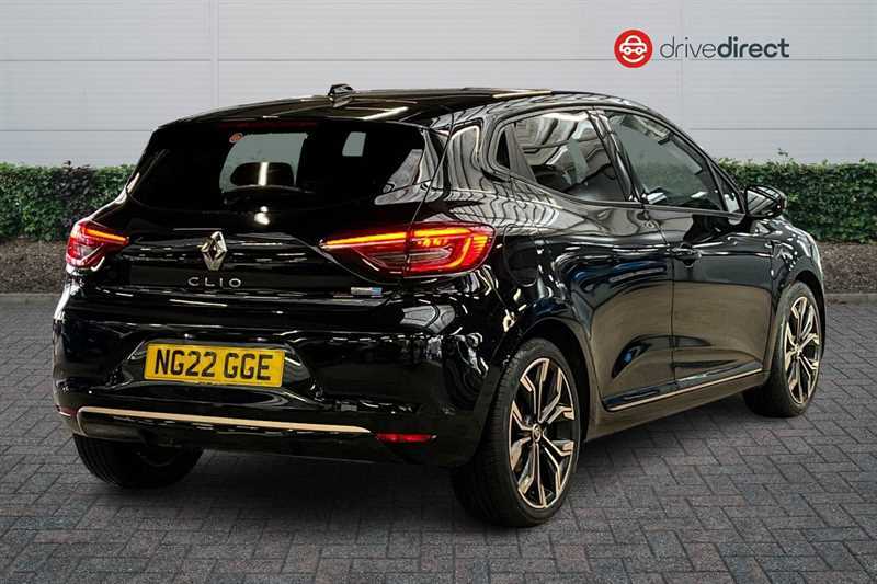 Renault Clio 1.6 E-tech Lutecia Hatchback Hybrid Aut NG22GGE Black #3