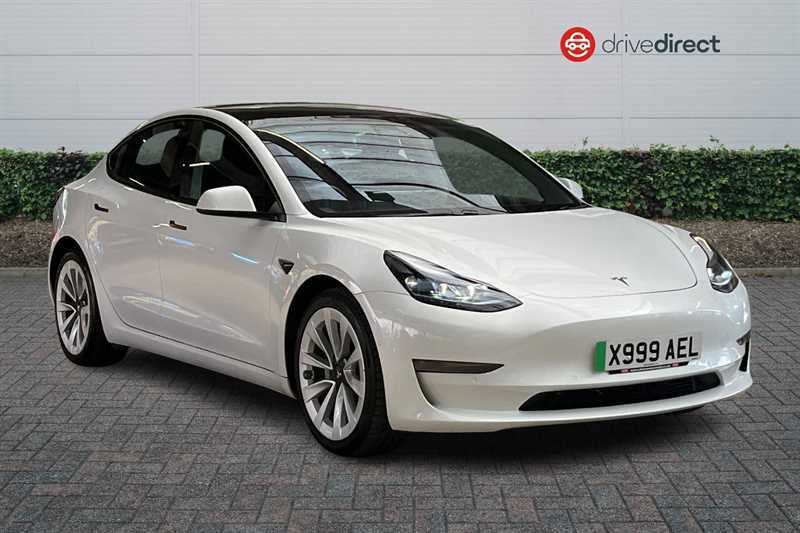 Tesla Model 3 Dual Motor Long Range Saloon 4 X999AEL