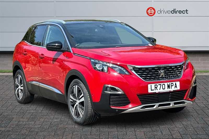Peugeot 3008 1.5 Bluehdi Gt Line Suv Euro 6 Red