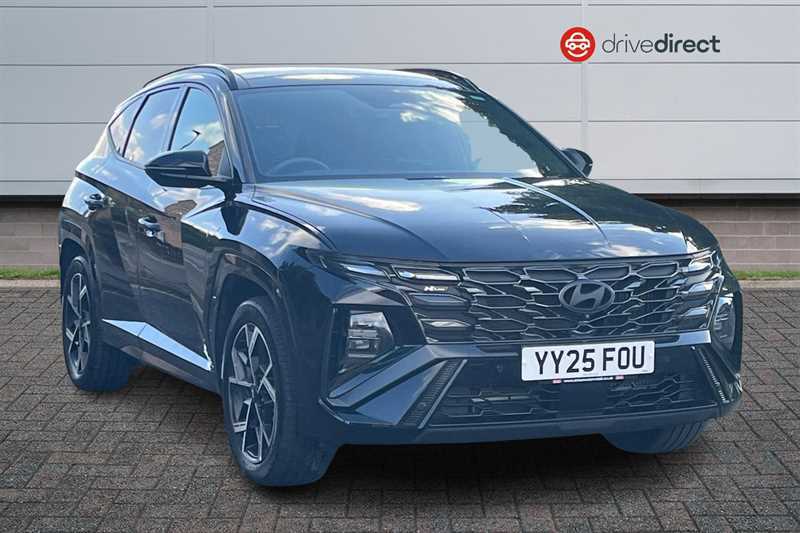 Hyundai Tucson 1.6 T-gdi N Line S Suv Hybrid Euro Black