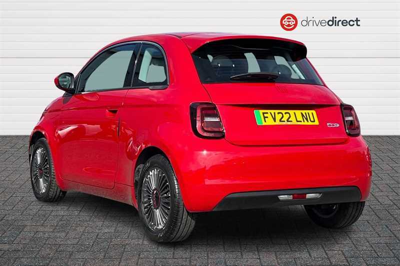 Fiat 500E 24Kwh Red Hatchback 95 Ps Red #5